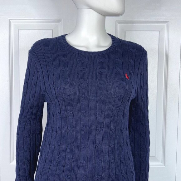 POLO RALPH LAUREN Women's large knit sweater - Picture 2 of 3